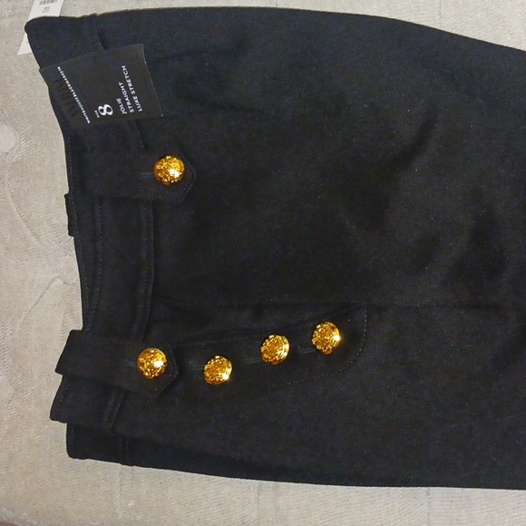 WHBM Jolie Button Straight Lux Pants - Picture 12 of 12